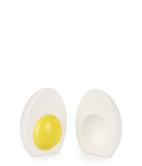 Salt and Pepper Set Uovo Porcelain